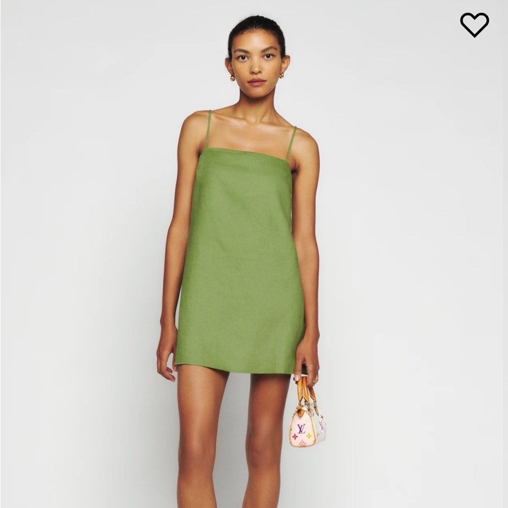 Aubree Linen Dress